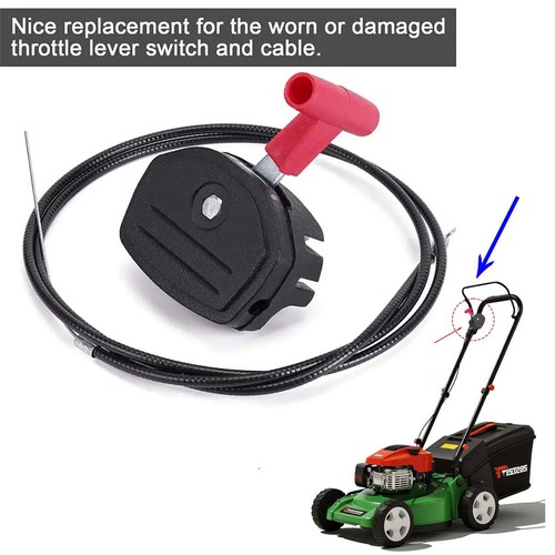 Push lawn mower throttle - lawn,
